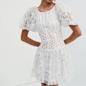 NWT! For Love and Lemons: Lupita Corset Mini Dress